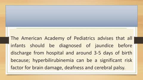 CAUSES OF JAUNDICE IN INFANTS