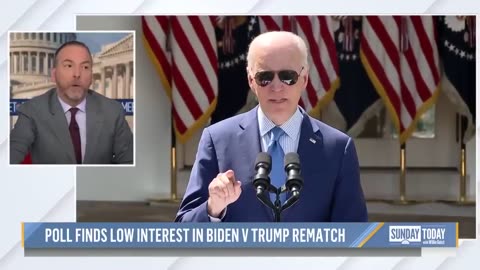 Are American enthusiastic about Joe Biden and Trump matchup in 2024...?