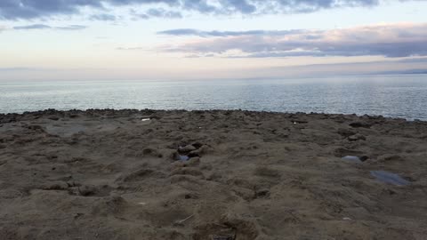 Sardinia Weast Coast sea with amazing sky background