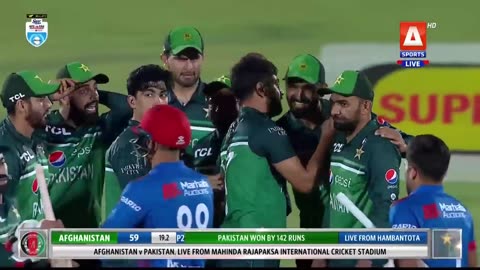 Pakistan vs Afghanistan 1st ODI Complete Highlights