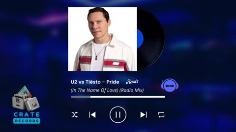 U2 vs Tiësto - Pride (In The Name Of Love) (Radio Mix) | Crate Records