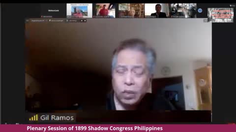 AUGUST 7 2021, ZOOM PLENARY SESSION OF 1899 SHADOW HOUSE OF REPRESENTATIVE OF PHILIPPINES
