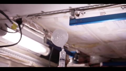 nEW 4K Camera Captures Riveting Footage of Unique Fluid Behavior in Space