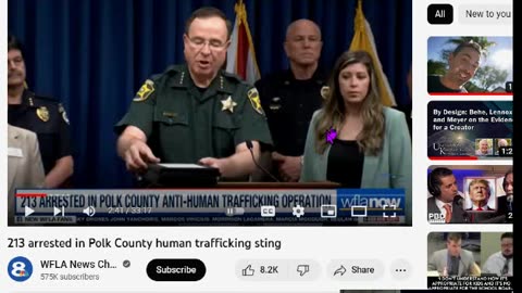 Polk county corruption, this was not a human trafficking sting