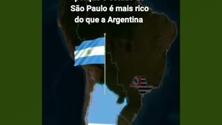 Why is the State of São Paulo in Brazil richer than Argentina?