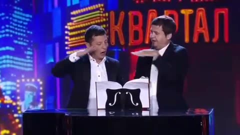 President Zelensky Playing with Genetials
