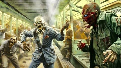 Zombie with a Shotgun Train Attack #49