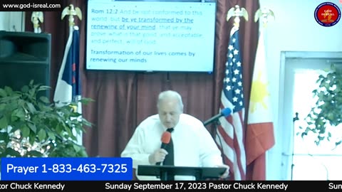 September 17, 2023 Sunday Message: Pastor Chuck Kennedy