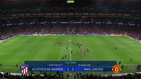 UEFA Champions League _ Round of 16 _ 1st Leg _ Atletico Madrid v Manchester United