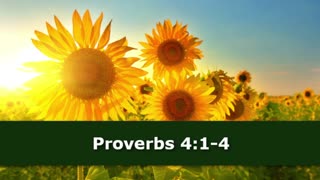 1 Minute -- Proverbs 4 Devotional -- August 4, 2023