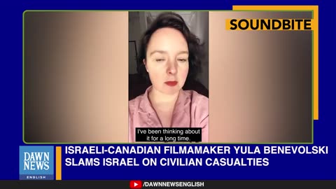 Israeli-Canadian Filmmaker Yula Benevolski Slams Israel On Civilian Casualties CNN NEWS