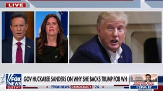 Governor Sarah Huckabee Sanders endorses Trump