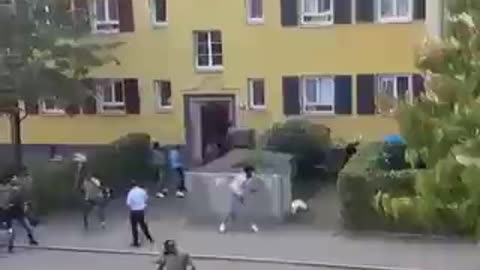Wow! Crazy fight in Germany Today!