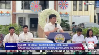 Paggamit ng dahas, hindi solusyon sa problemang kinahaharap ng bansa