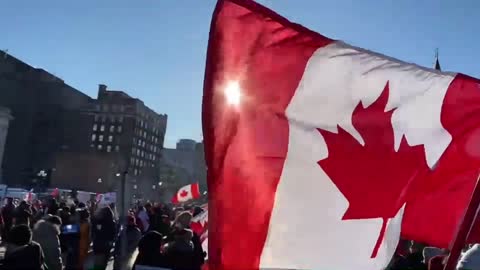 Freedom Convoy Ottawa February 5 and 6 clip 1