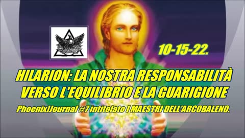 HILARION LA NOSTRA RESPONSABILITÀ VERSO L'EQUILIBRIO E LA GUARIGIONE