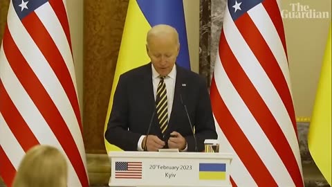 US stands with Ukraine, says Joe Biden during surprise visit to Kyiv