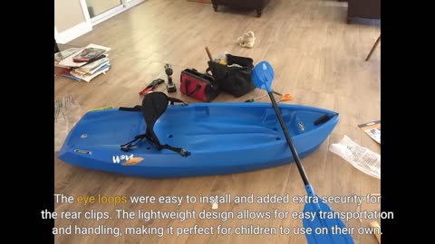 Read Remarks: Lifetime Youth Wave Kayak (Paddle Included), Blue, 6'