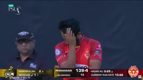 HBL PSL8 Islamabad united vs Peshawar Highlights