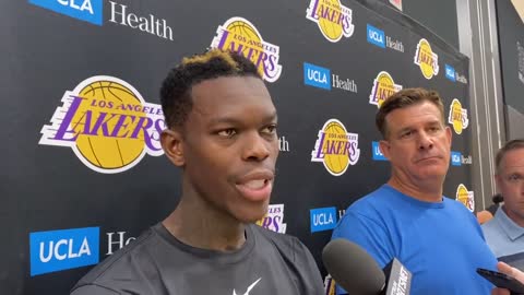 Dennis Schroder Happy to be playing with Russell Westbrook again