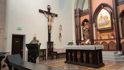 Thursday 2nd week Ord time; adoration before Mass - Jan. 18 2024