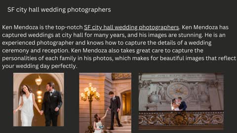 SF city hall wedding photographers