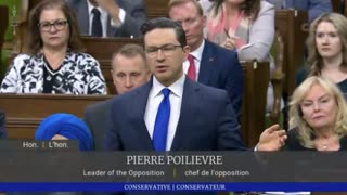 Canadian MP Pierre Poilievre asks Trudeau if he still admires China's basic dictatorship