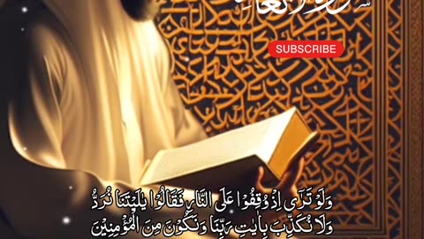 Surah Al-an'am Urdu Translation | Surah Al-An'am Ayat 27-28 | Quran urdu translation