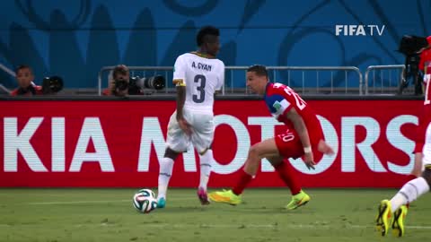 Andre Ayew goal vs USA ALL THE ANGLES 2014 FIFA World Cup