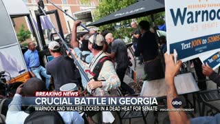 Warnock, Walker make their cases to Georgia voters
