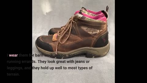Customer Comments: Ariat Women's Terrain Leather Outdoor Hiking Boots