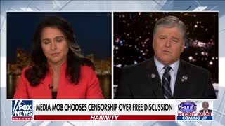 Tulsi Gabbard slams censorship and claims 'free speech is at the heart of our democracy'