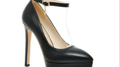 Women Stilettos High Heels Pointy Toe Shoes Ankle Strap Party Clubwear Pump