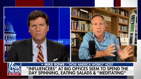Mike Rowe and Tucker react to TikTok 'influencer's' 'My Day At Work' video