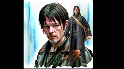 "Daryl Dixon"Walking Dead Exquisite Mini 1:18 Figurine"