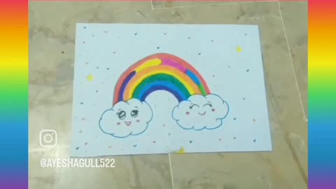 Rainbow sketch 🌈🌈🌈