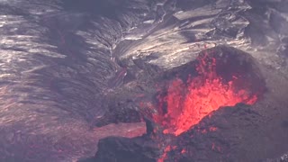 Lava continues to erupt from Hawaii volcano