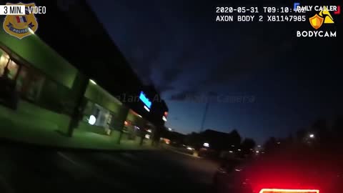 BODYCAM: Officers Catch Looters Days After George Floyd's Death