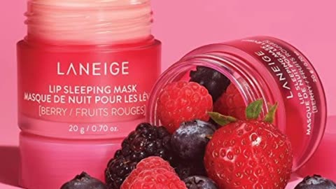 LANEIGE Lip Sleeping Mask: Nourish & Hydrate with Vitamin C, Antioxidants, 0.7 oz.