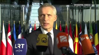 NATO Secretary General Jens Stoltenberg acknowledging that the war began in 2014.