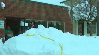 Heavy snow caused the roof of a bowling alley to collapse in the Hamburg