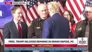 Crowd boos and says fuck off to reporter who asks Trump what he'd say to Netanyahu.