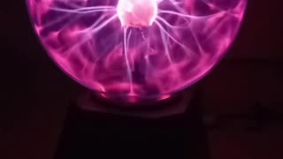 Relaxing plasma ball