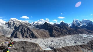 Amazing Furtive Himalayan Gokyo Ri, Nepal - Breathtaking View of the Everest Himalayan Range