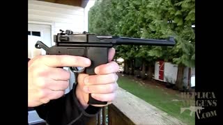 Umarex C96 Mauser CO2 Blowback 4.5mm BB Pistol Field Test Review