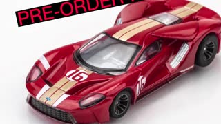 PRE ORDER NOW - Corvette - Ford GT Heritage - AFX/Racemasters!