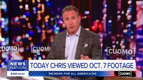 Chris Cuomo Delivers Powerful Monologue After Watching Oct. 7th Raw Footage And Lefties Can't Deeeal