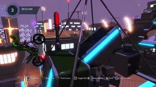 Trials Fusion Master's Gauntlet Light City Run