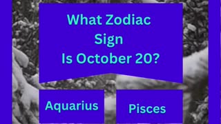 What Zodiac Sign Is October 20? #quiz #zodiacsigns (Music by Gaby Zacara)