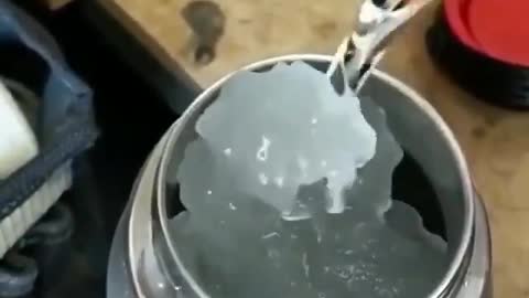 Cold ice, freezing cold